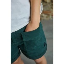 Maloja SasdesiraM. Damen Garment Dye Shorts - Fir 8673 -Maloja maloja sasdesiram 1421725 2