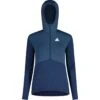 Maloja SchioM. Mountain Midlayer Hybrid Damen Langarmshirt - Midnight 8581