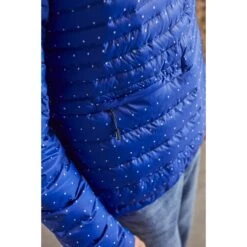 Maloja SeekareckM. Light Adventure ReDown Damen Kapuzen Anorak - Bright Cobalt Dotgrid 8779 -Maloja maloja seekareckm 1531148 1