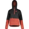 Maloja SeekareckM. Light Adventure ReDown Damen Kapuzen Anorak - Moonless 0817