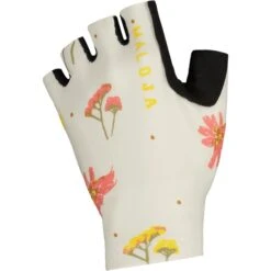 Maloja SerbotaM. Fahrradhandschuhe - Glacier Milk Wildflowers 8736