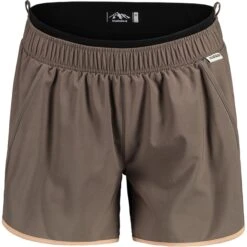Maloja SilberblattM. Damen Trailrunning-Shorts - Stone 0119
