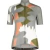Maloja SimilaunM. 1/2 Damen Kurzarmtrikot - Shade Pastel Leaves 8655