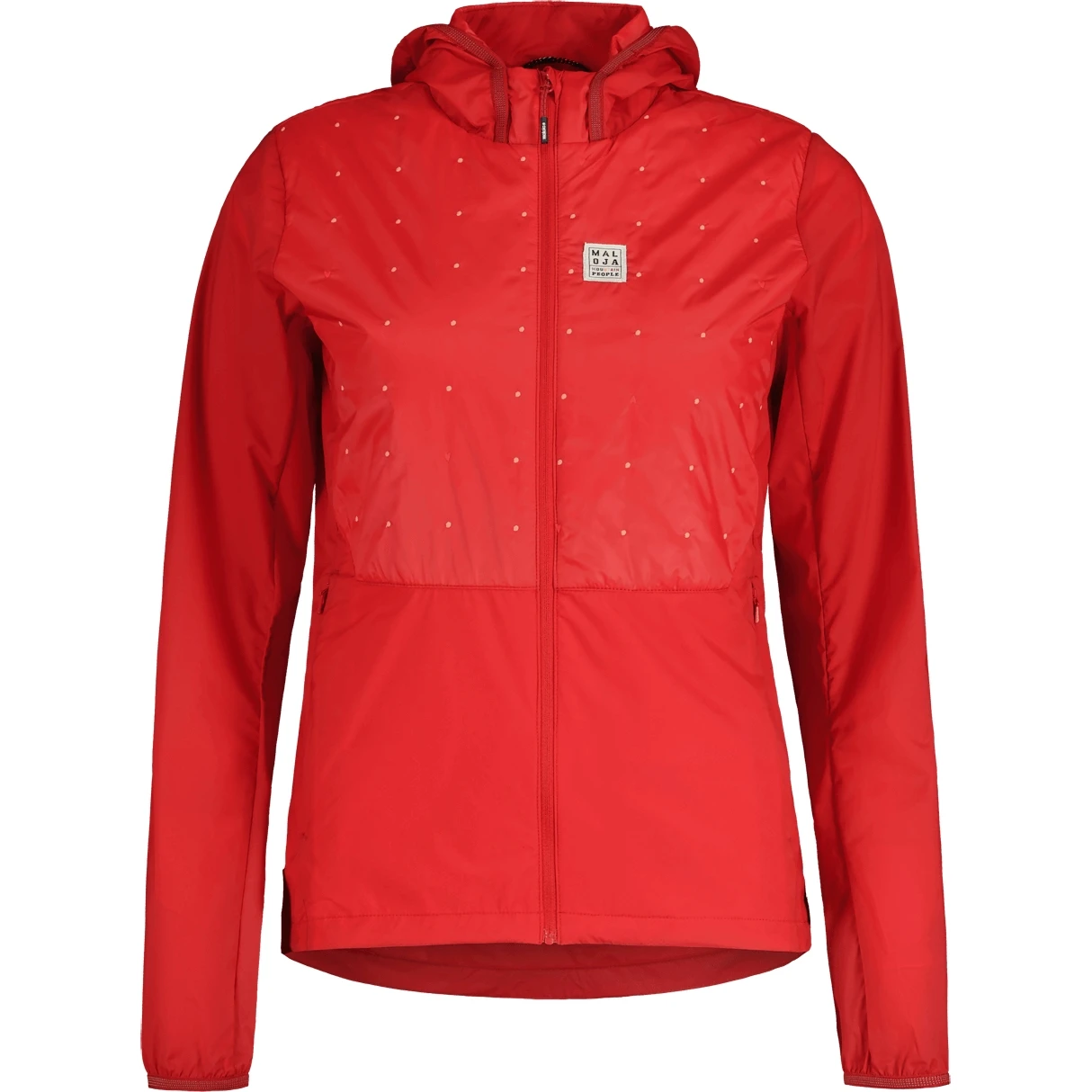 Maloja SopraM. Damen Hybrid Fahrradjacke - Deep Sunset 8669 1 Maloja SopraM. Damen Hybrid Fahrradjacke - Deep Sunset 8669
