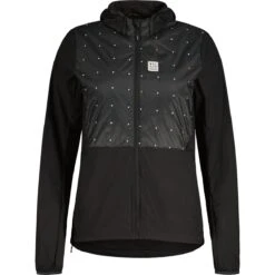 Maloja SopraM. Damen Hybrid Fahrradjacke - Moonless 0817