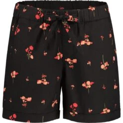 Maloja SpitzahornM. Damen Bio-Baumwoll-Shorts - Moonless Flowerspots 8751