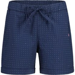 Maloja SpitzahornM. Damen Bio-Baumwoll-Shorts - Midnight Dotgrid 8742