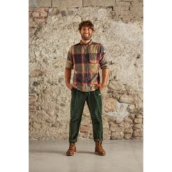 Maloja TendreM. Organic Flanell Shirt - Chocolate Multi 8785 -Maloja maloja tendrem 1532773 1
