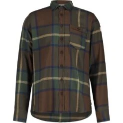 Maloja TendreM. Organic Flanell Shirt - Chocolate Multi 8785