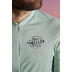 Maloja TeseroM. 1/2 Kurzarmtrikot - Moonless 0817 -Maloja maloja teserom 1176222