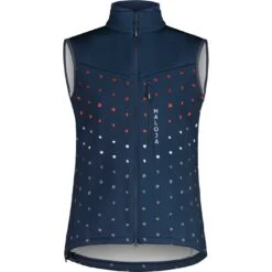 Maloja TozzagoM. Thermo Windblock Radweste - Midnight Dot 8610