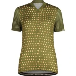Maloja TrentinoM. 1/2 Damen Kurzarmtrikot - Moss 0560