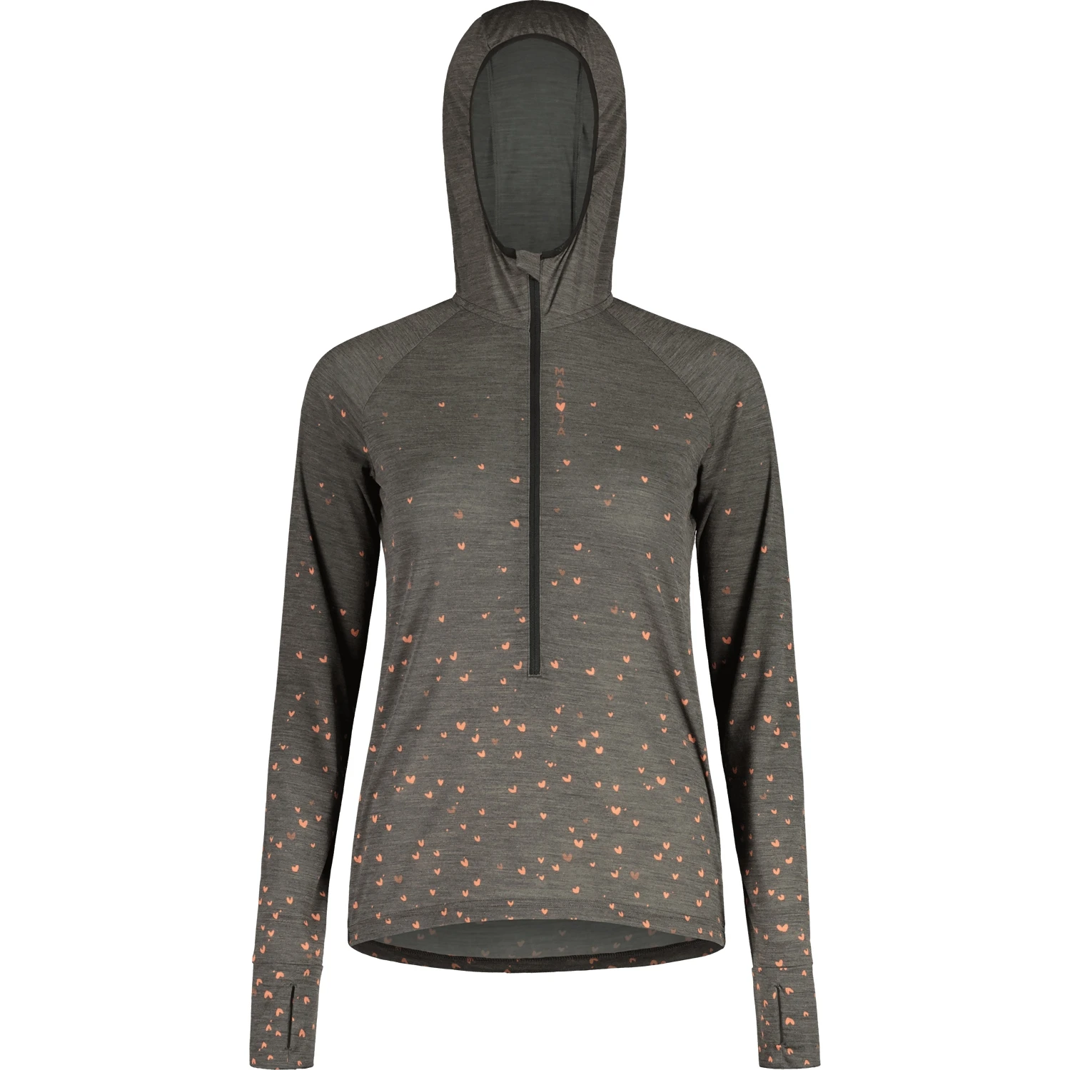 Maloja VajoletM. Mountain Midlayer Damen Langarmshirt - Moonless 0817 (34166) 1 Maloja VajoletM. Mountain Midlayer Damen Langarmshirt - Moonless 0817 (34166)