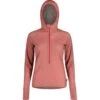Maloja VajoletM. Mountain Midlayer Damen Langarmshirt - Rosehip 8674
