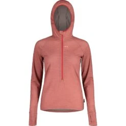 Maloja VajoletM. Mountain Midlayer Damen Langarmshirt - Rosehip 8674