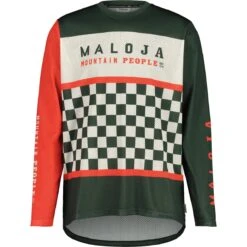 Maloja ValendasM. Dirt Langarmshirt - Fir Multi 8728