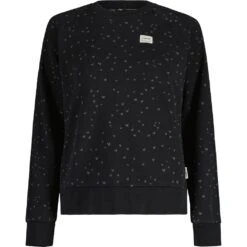 Maloja ValladaM. Organic Damen Sweatshirt - Moonless Flying Hearts 8628