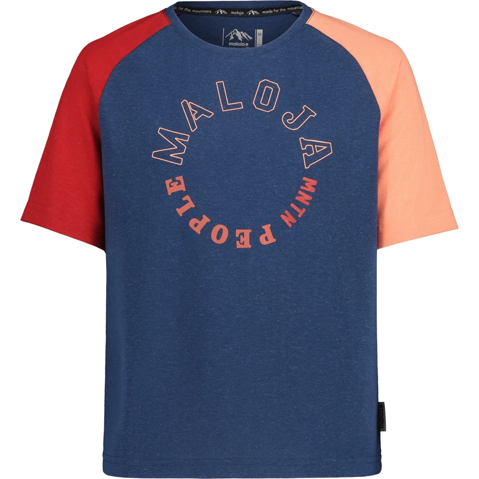Maloja ValspregnaG. Enduro Kinder T-Shirt - Midnight Multi 8618 1 Maloja ValspregnaG. Enduro Kinder T-Shirt - Midnight Multi 8618