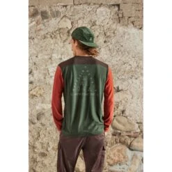 Maloja WentenM. Organic Hemp Langarmshirt - Deep Forest Multi 8794 -Maloja maloja wentenm 1533575